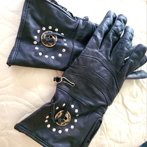 Black Leather gloves